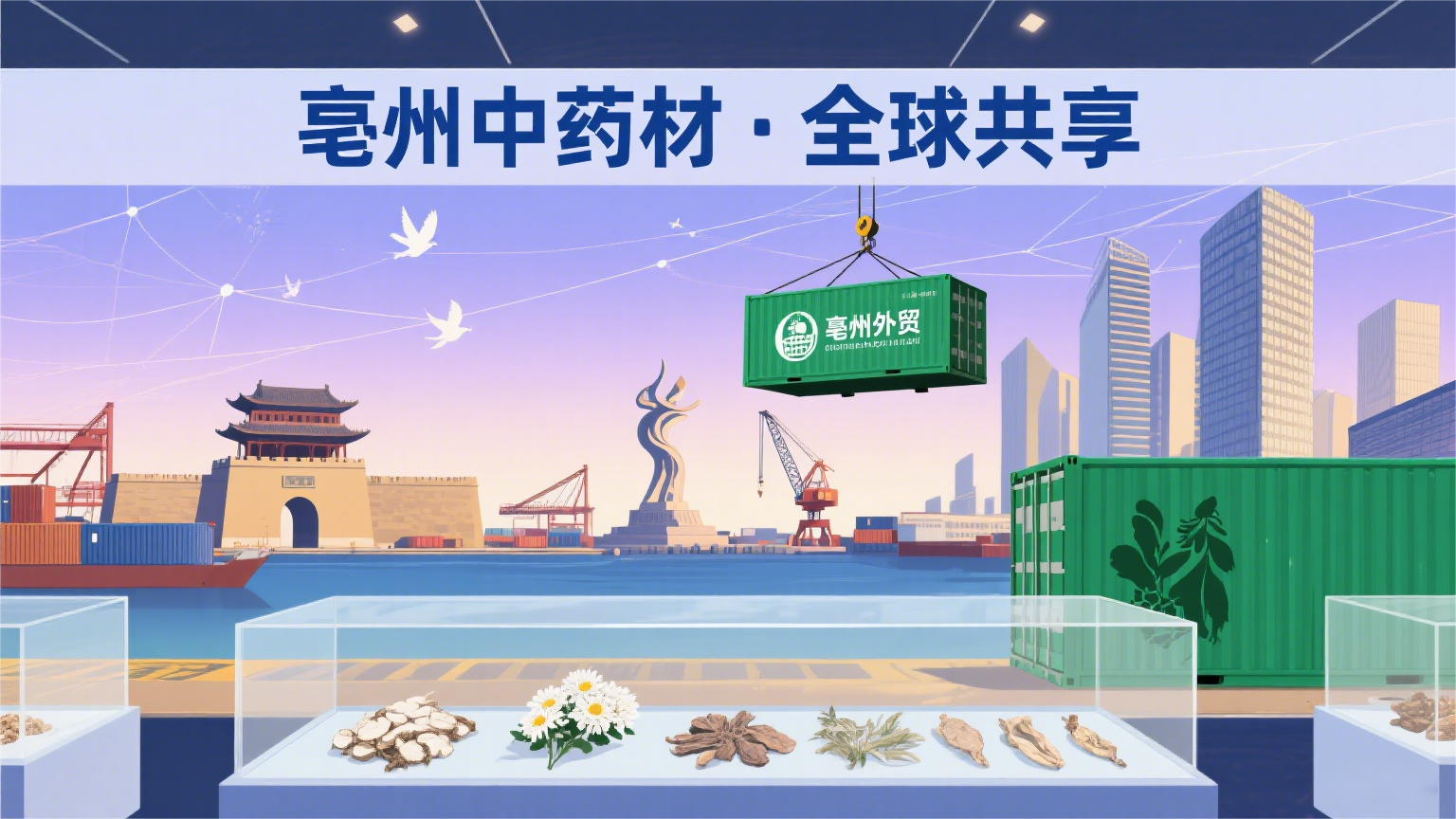  亳州外贸推广：千年药都香全球，乘风出海正当时
