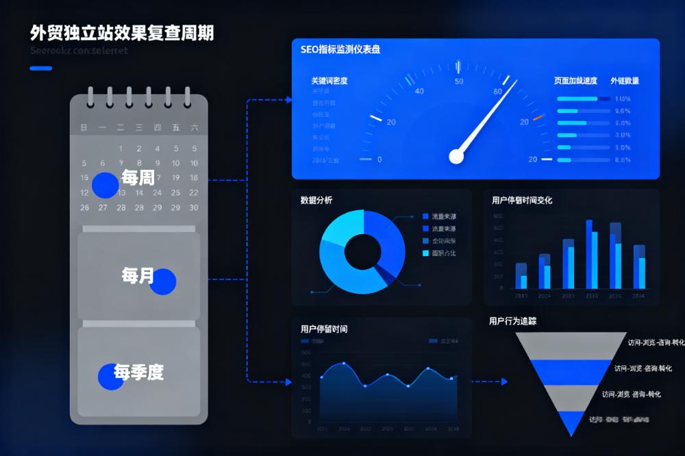 优化后的外贸独立站需要多久复查一次效果？