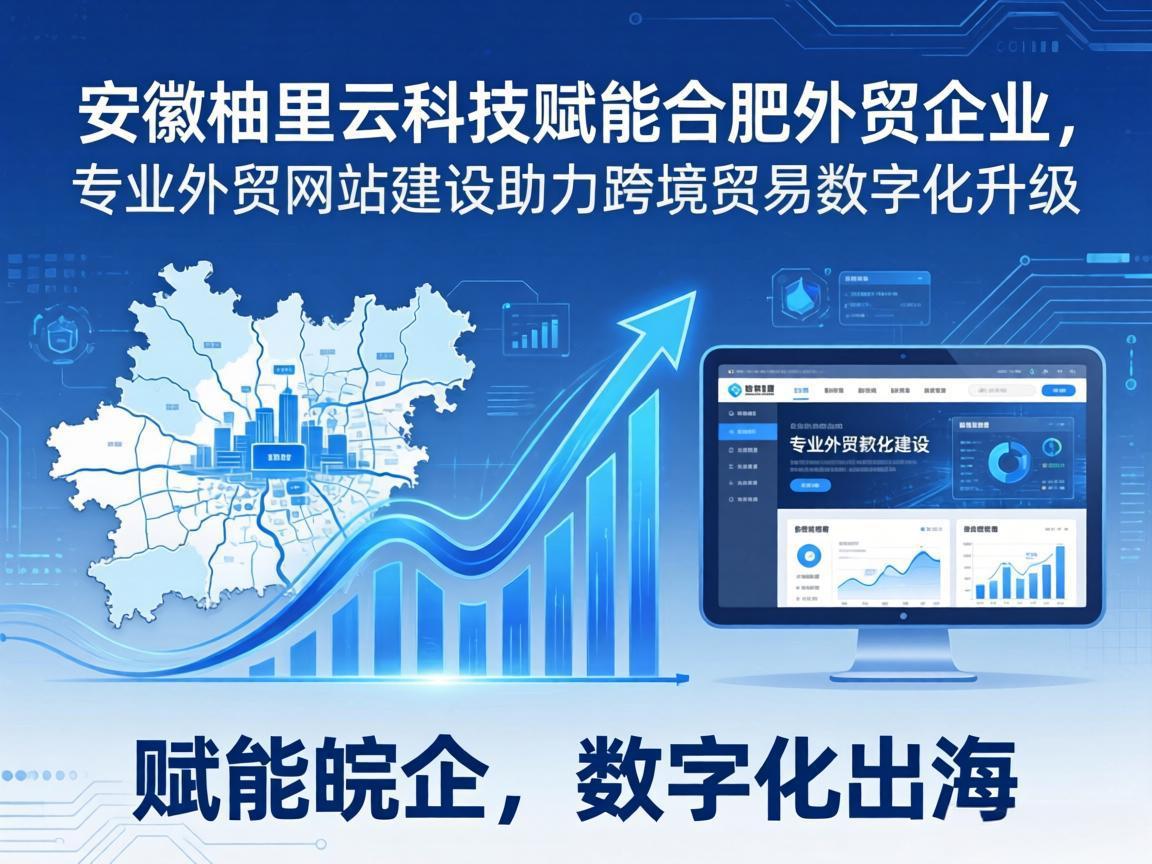 安徽柚里云科技赋能合肥外贸企业 专业外贸网站建设助力跨境贸易数字化升级
