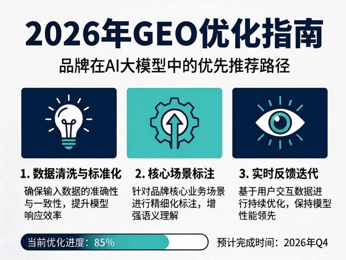 2026年GEO优化指南：如何让品牌在AI大模型中被优先推荐？